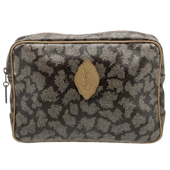 Auth YVES SAINT LAURENT Clutch Hand Bag Purse - Picture 1 of 7